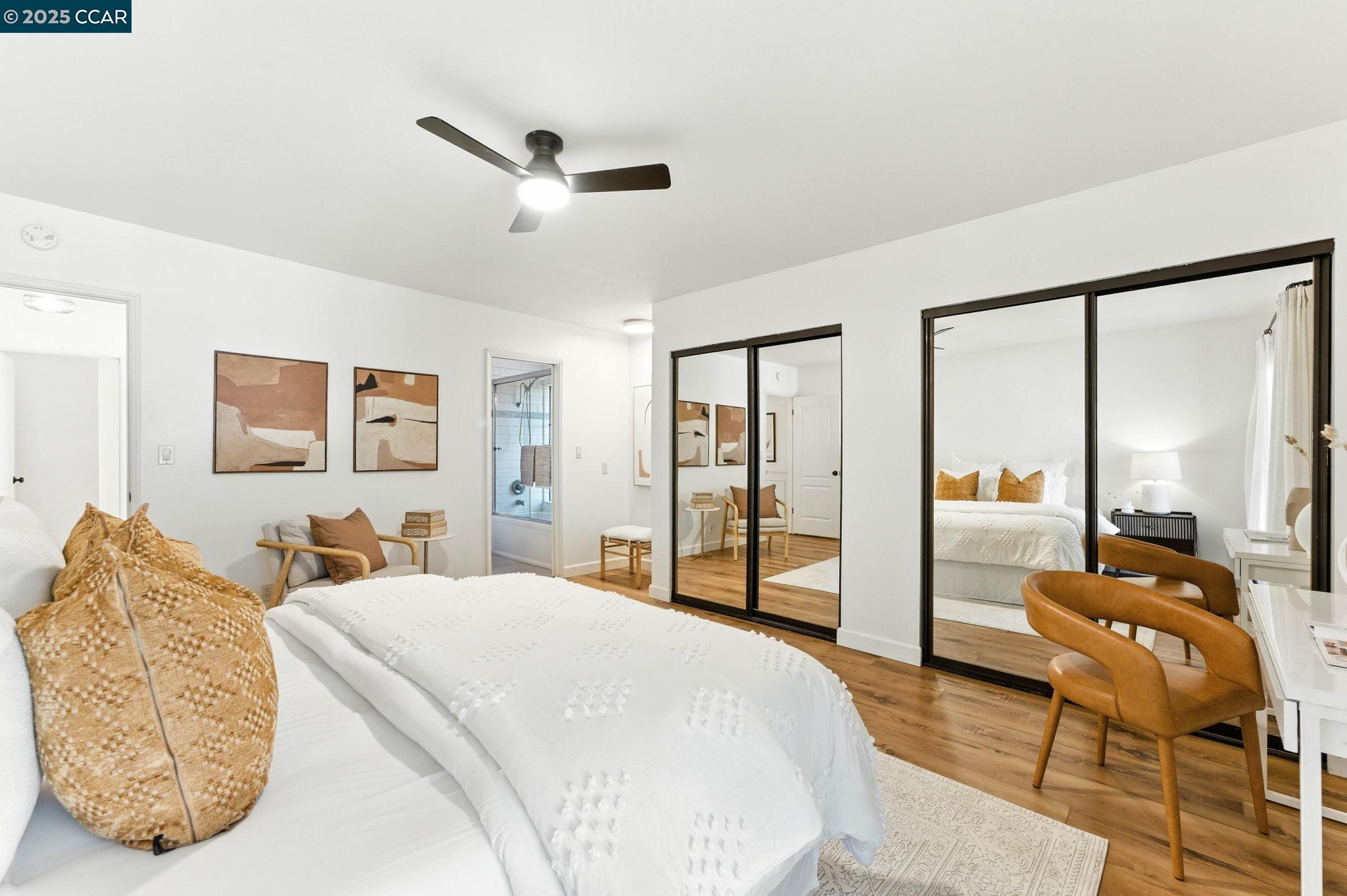 1660 San Luis Road Walnut Creek, CA 94597 - Photo 25 of 46 a bed room with a bed and a chair