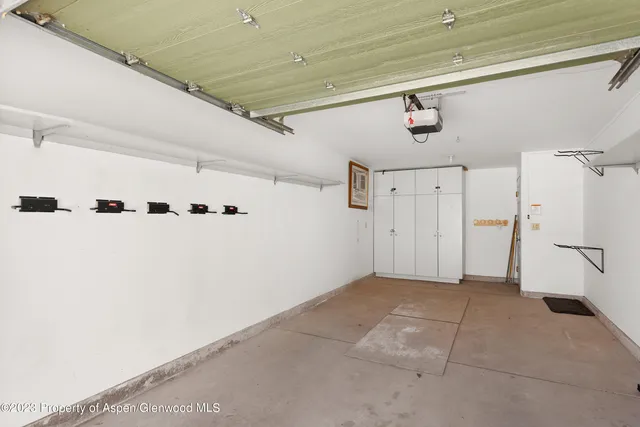 a view of a playground with a mountain