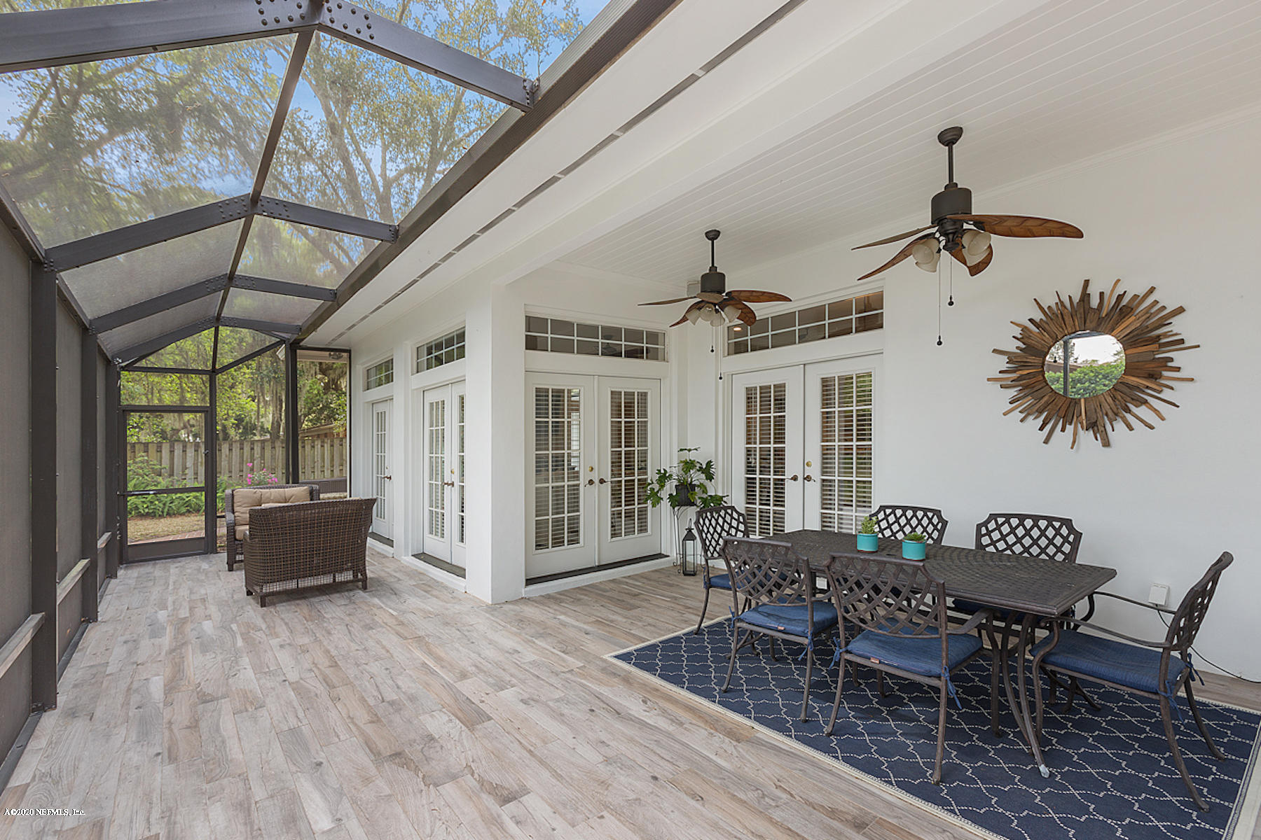 3674 Hilliard Road Jacksonville, FL 32217 - Photo 17 of 31 Screened-in Lanai