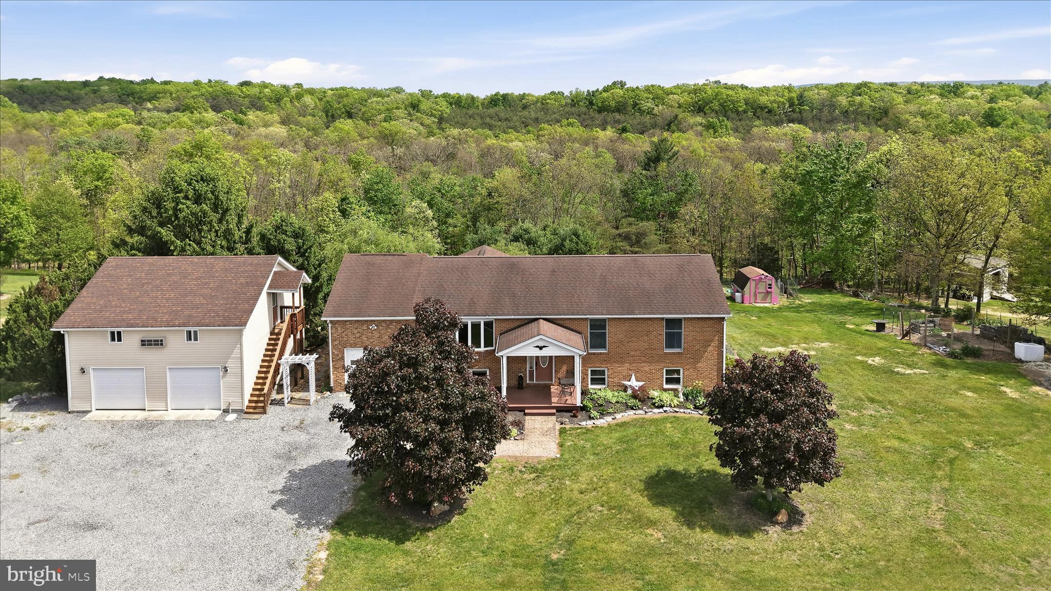 760 Timber Rdg Road Capon Bridge, WV 26711 - Photo 2 of 102 Front Aerial