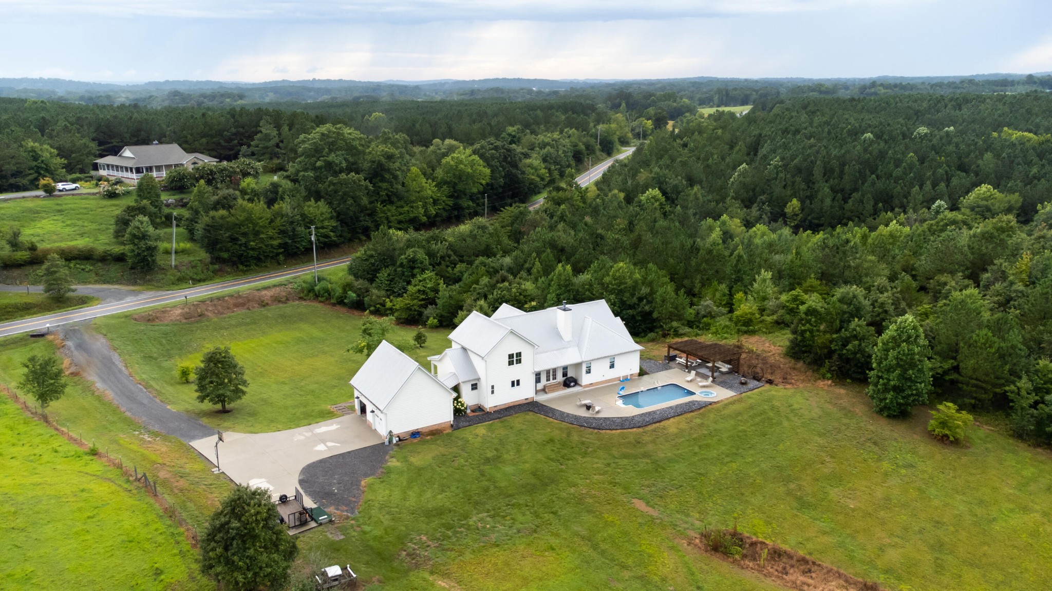 6925 Spring Place Road Southeast Old Fort, TN 37362 - Photo 9 of 46 a view of a swimming pool with a yard