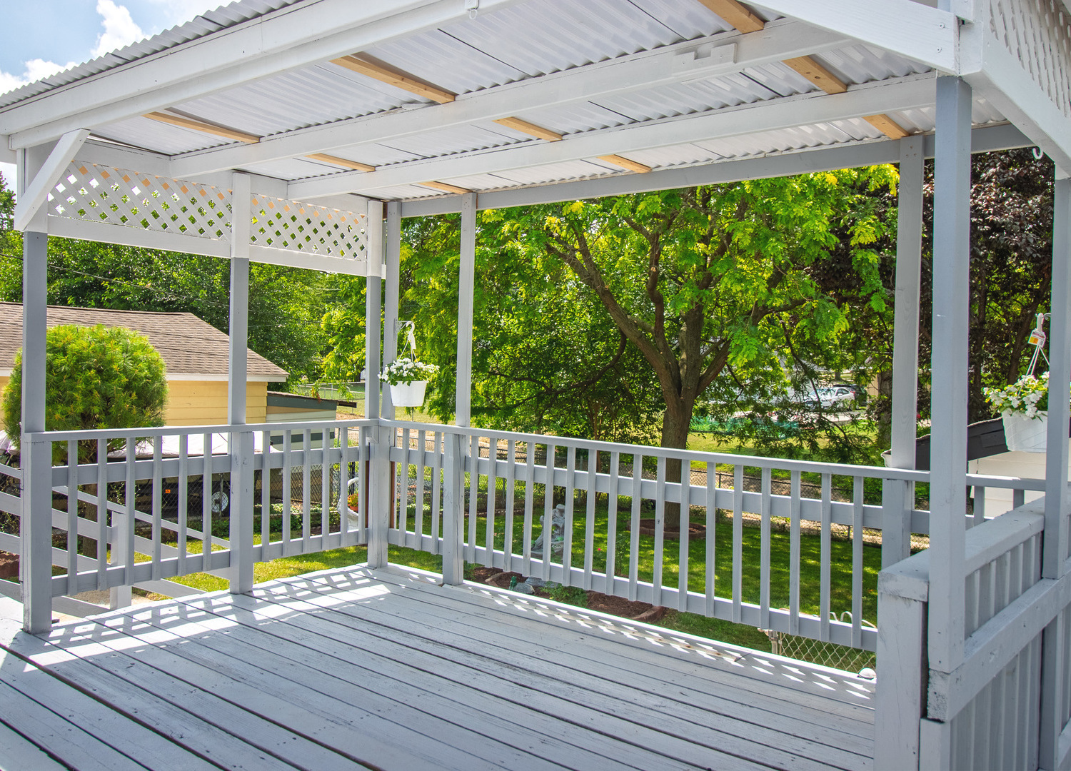 2602 Fairway Drive Joliet, IL 60435 - Photo 35 of 43 a view of balcony with wooden floor and outdoor space