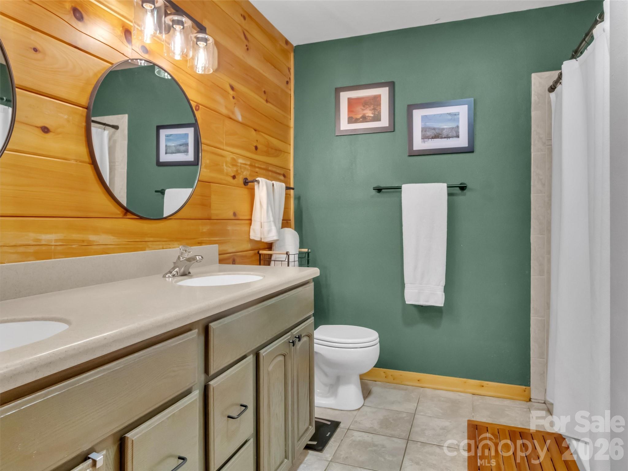 49 Brandywine Road Waynesville, NC 28786 - Photo 20 of 38 a bathroom with a sink toilet and mirror