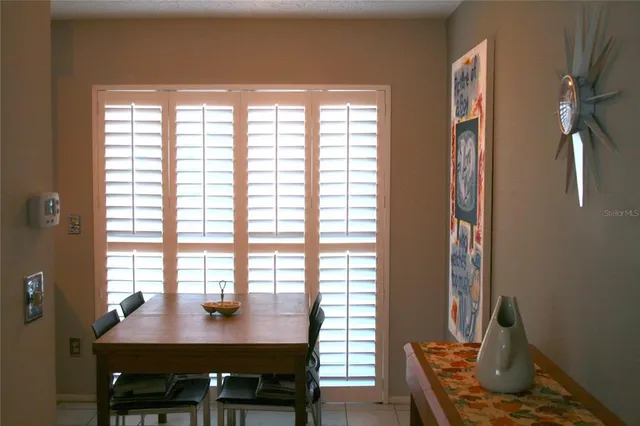 a view of a workspace with a window