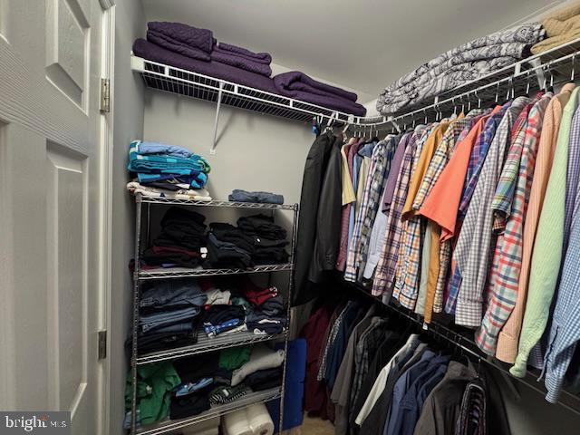 83 Zelkova Road Smyrna, DE 19977 - Photo 38 of 117 a view of walk in closet with clothes and shoes