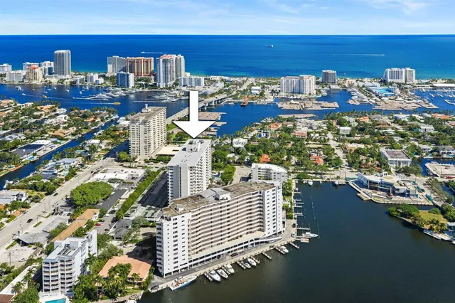 a view of city and ocean