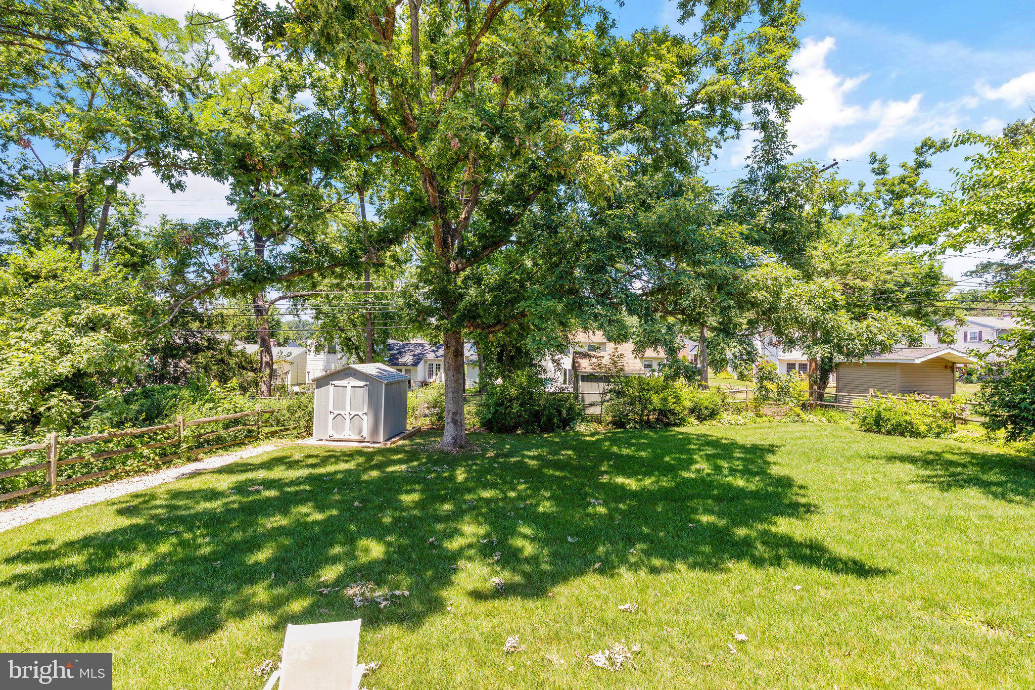 116 Margate Road Lutherville-Timonium, MD 21093 - Photo 35 of 38 Rear yard and Shed