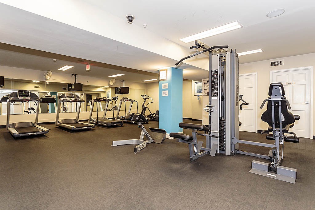 20 Chapel Street, Unit C1001 Brookline, MA 02446 - Photo 26 of 28 a view of a room with gym equipment