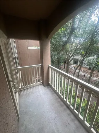 a view of balcony