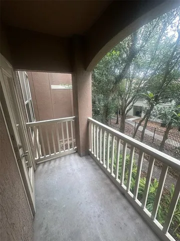 a view of balcony