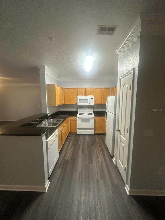 19935 Villa Isle Drive Orlando, FL 32821 - Photo 4 of 17 a large kitchen with a stove a sink dishwasher and a refrigerator