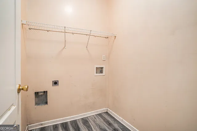 a view of empty room