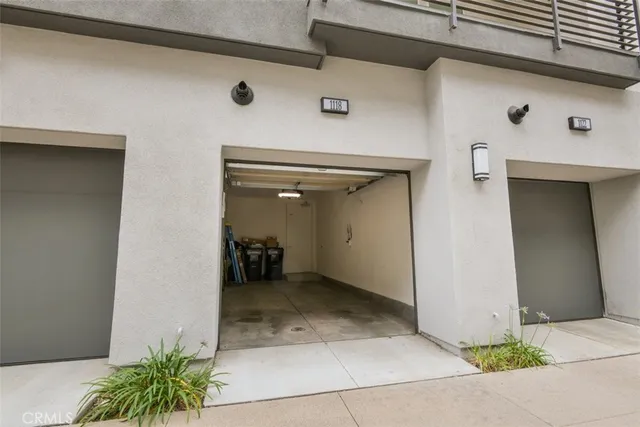 a view of a building with a outdoor space