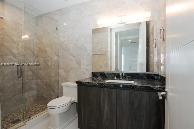 a view of a balcony with lake view