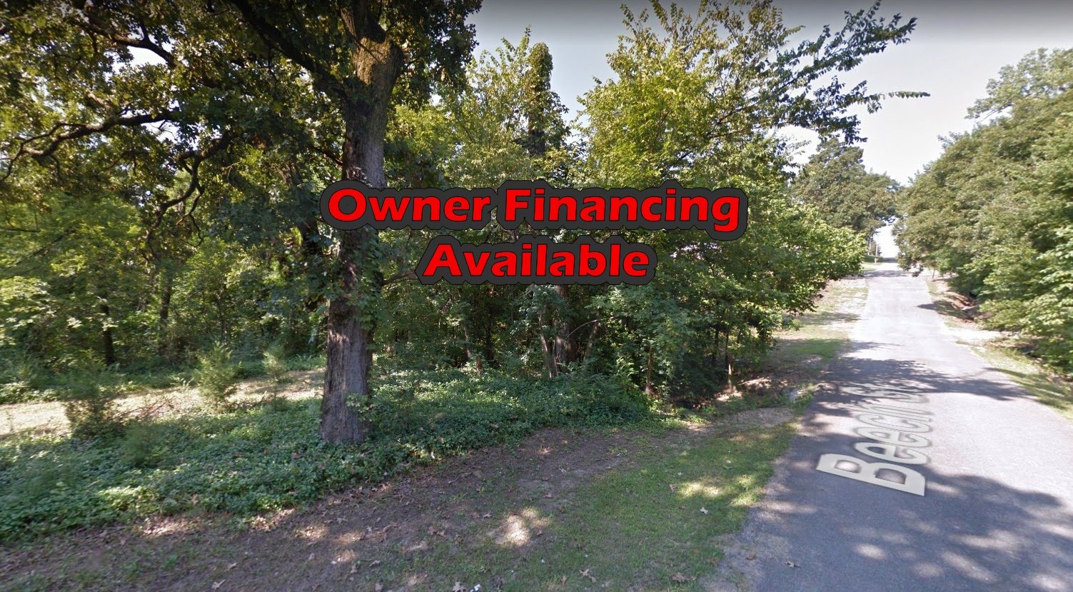 a sign that is sitting on a road