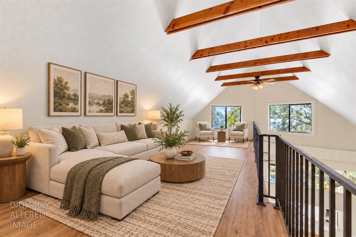 6880 Kahala Road Garden Valley, CA 95633 - Photo 9 of 31 Upstairs loft virtually staged.