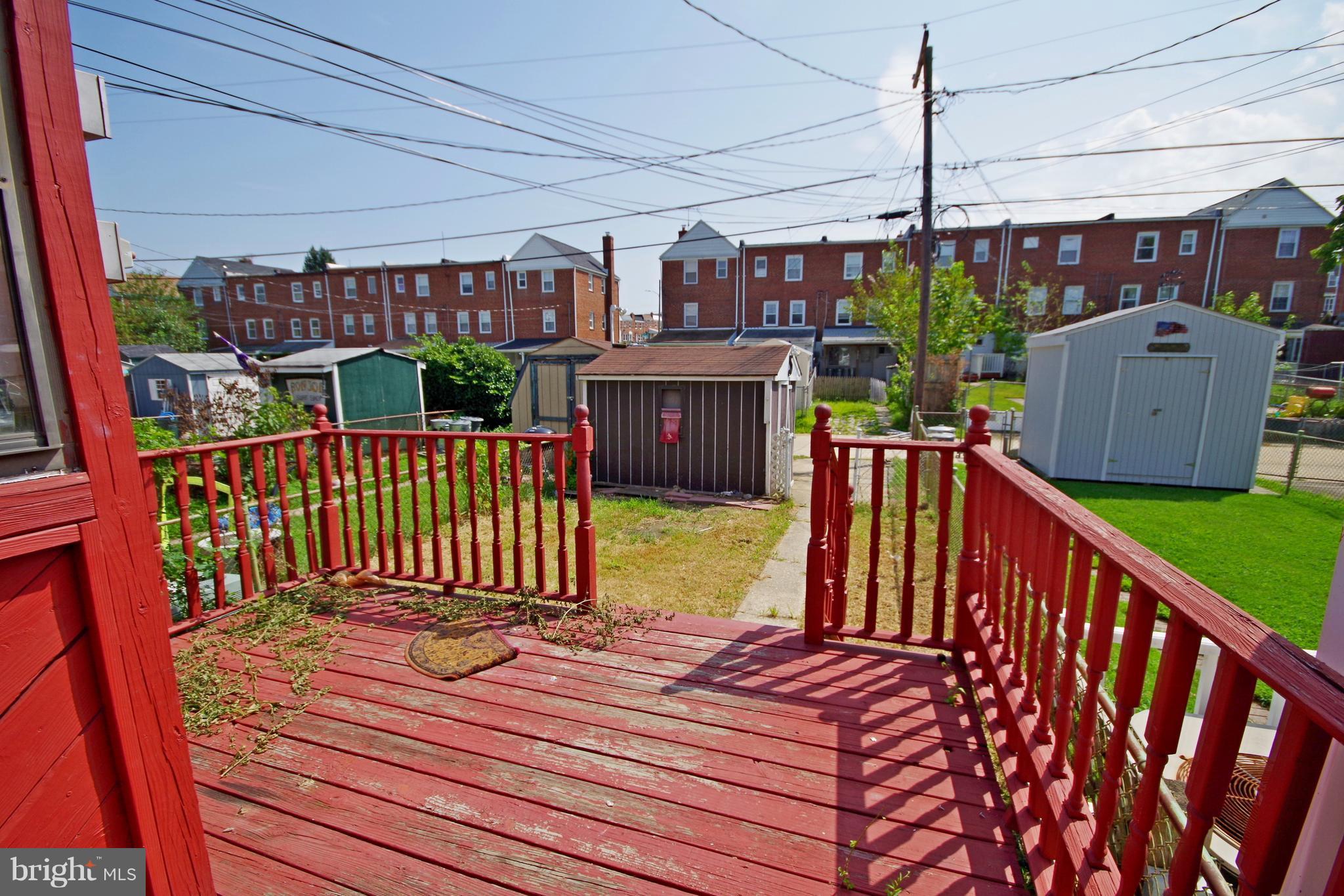 7457 Lawrence Road Dundalk, MD 21222 - Photo 19 of 24 a view of a roof deck