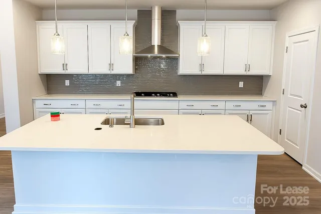 a close view of kitchen sink