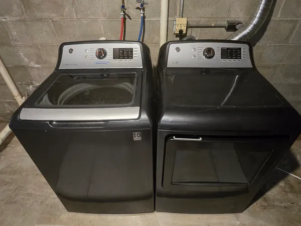 a view of washer and dryer