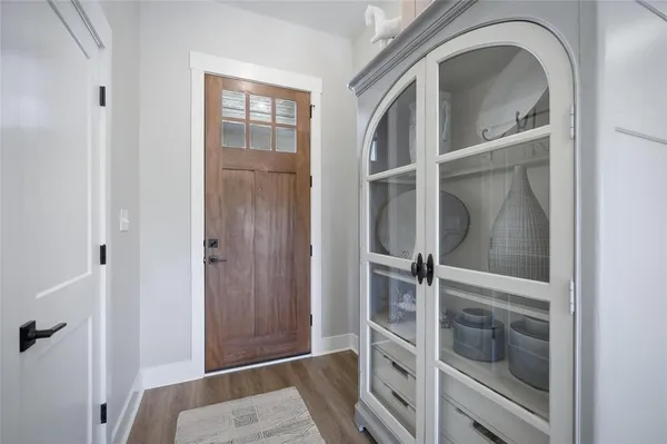a view of closet