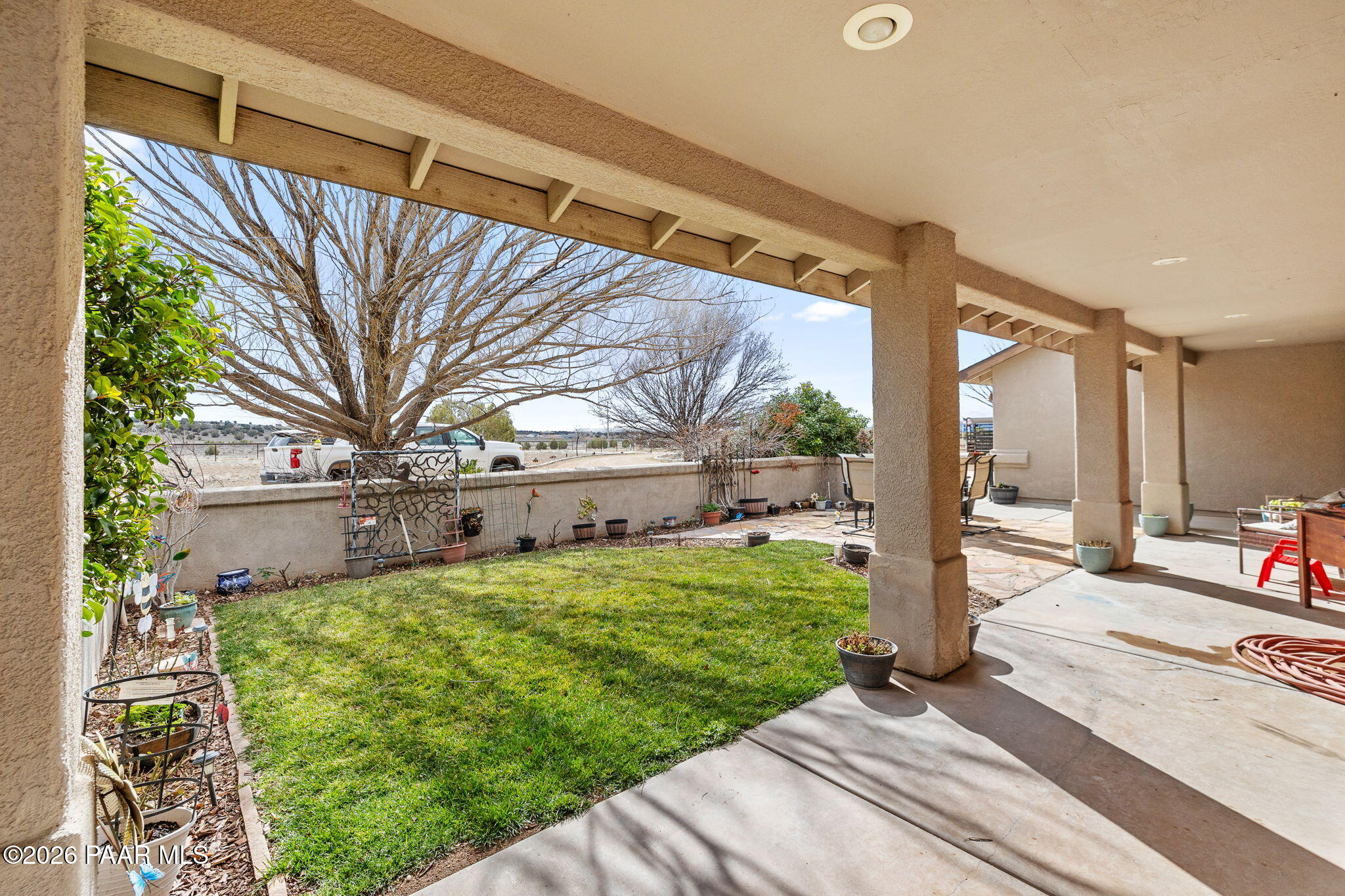 1680 East Verde Ranch Road Paulden, AZ 86334 - Photo 4 of 44 10-Front Patio and Yard