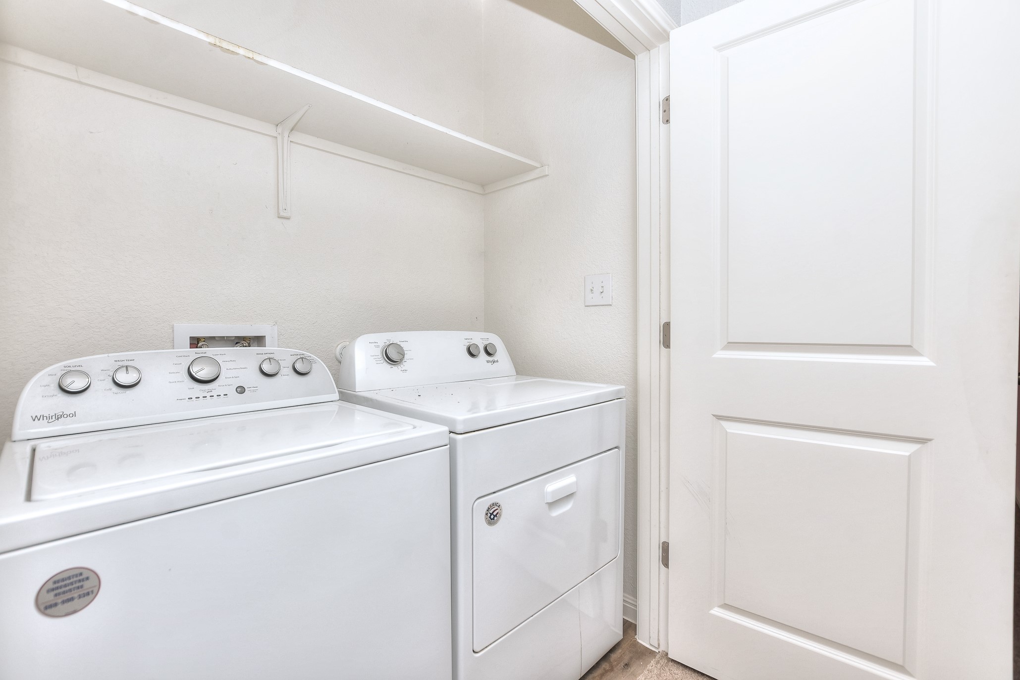 109 Helios Drive Jarrell, TX 76537 - Photo 19 of 29 a utility room with dryer and washer