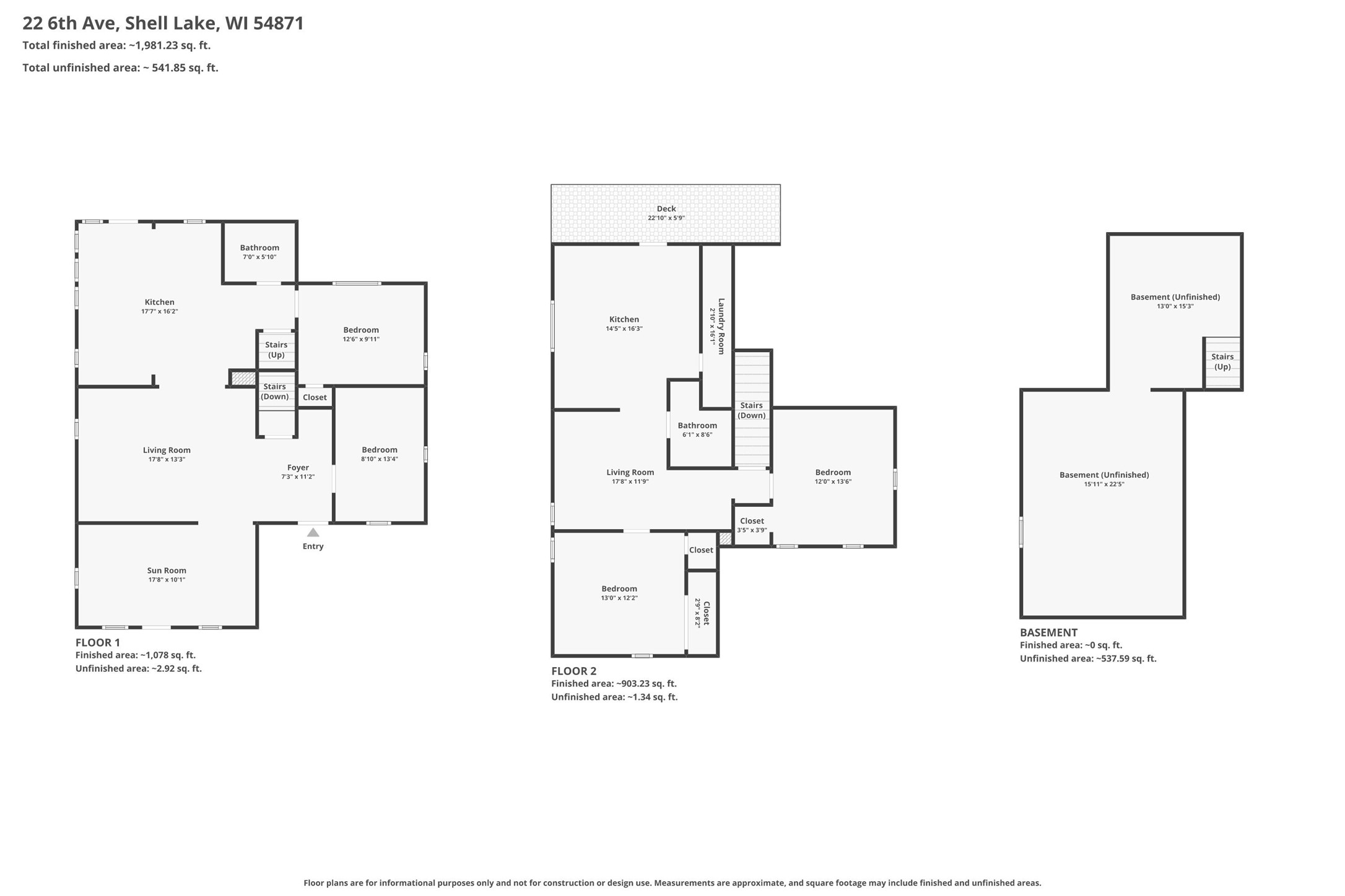 22 6th Avenue Shell Lake, WI 54871 - Photo 4 of 52
