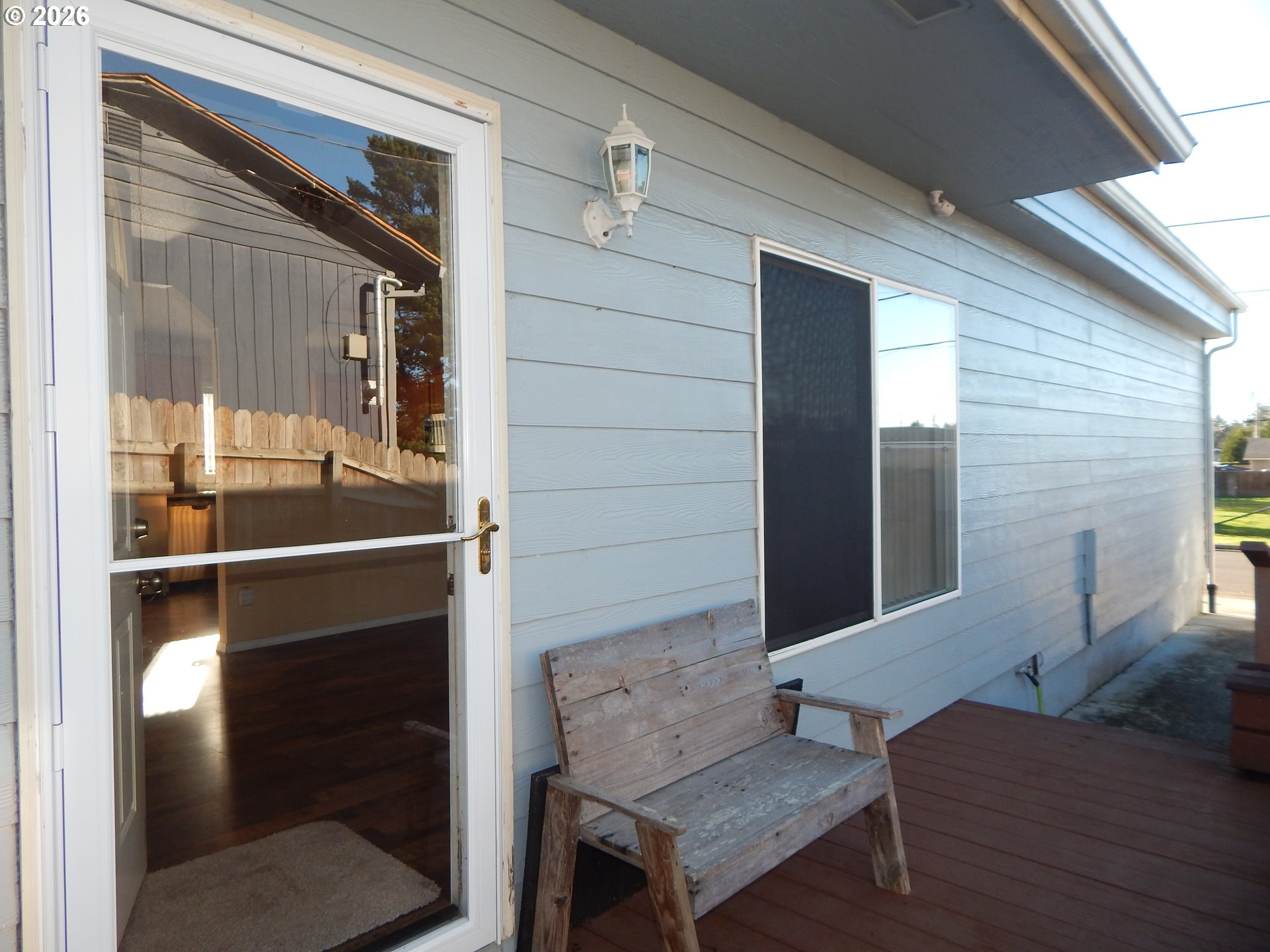 963 Crocker Street Coos Bay, OR 97420 - Photo 5 of 42 a backyard of a house with seating space