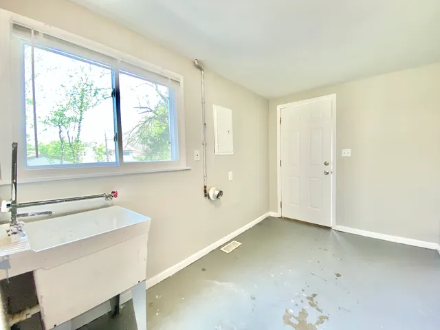 a workspace with a window