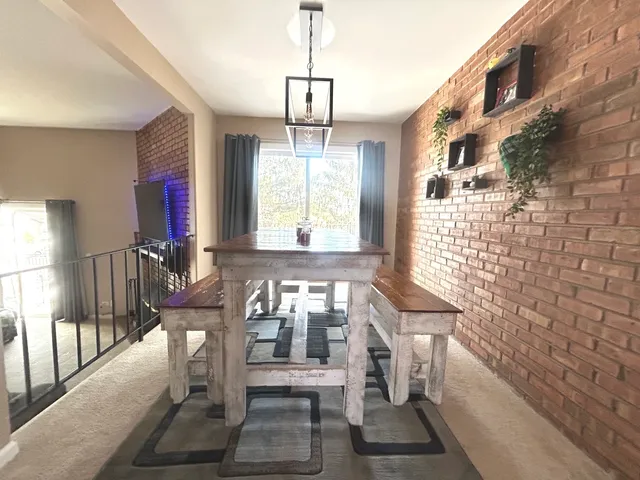 a very nice looking room with a large window