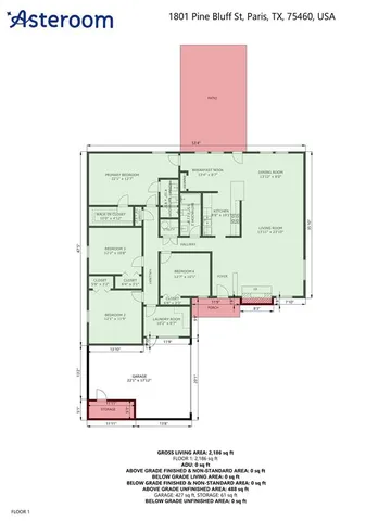 $225,000 | 1801 Pine Bluff Street, Paris, TX 75460