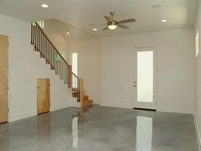 a view of entryway and hall with a window