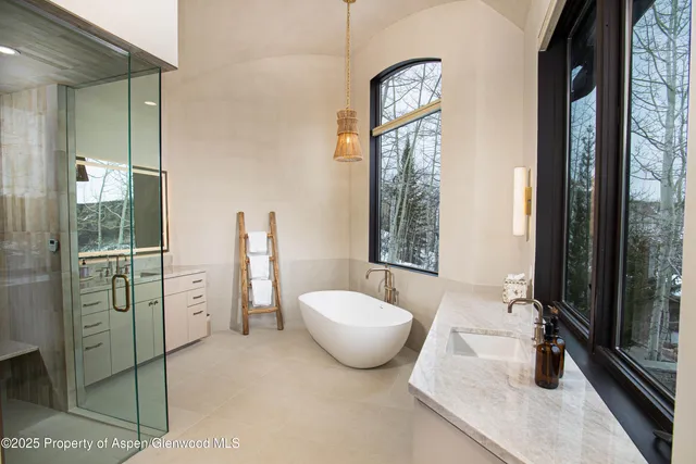 a view of a balcony with wooden floor and stairs