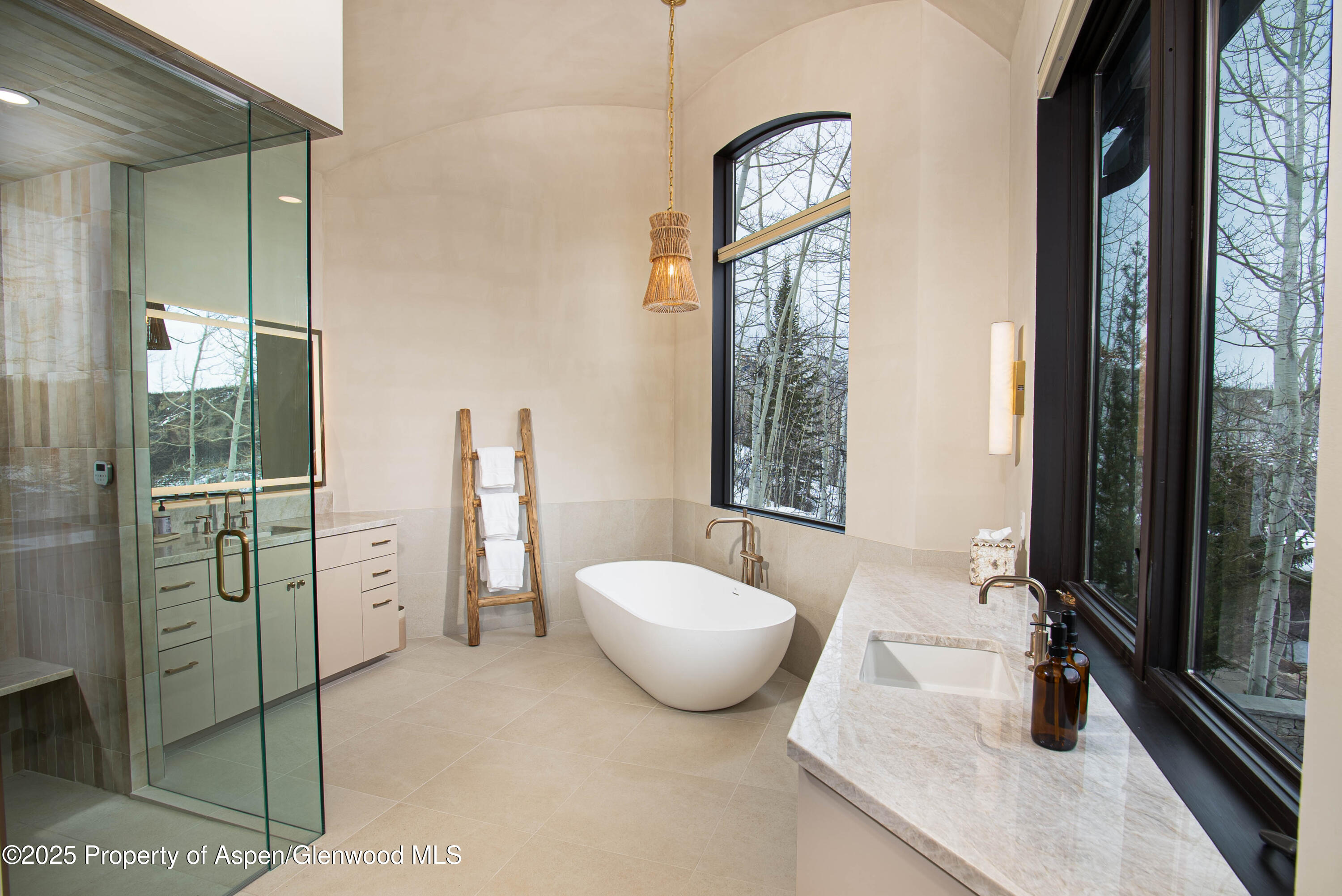 306 Edgewood Lane Snowmass Village, CO 81615 - Photo 37 of 41 a bathroom with a tub and shower