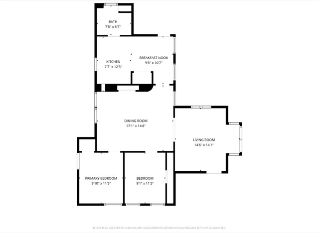 a picture of a floor plan