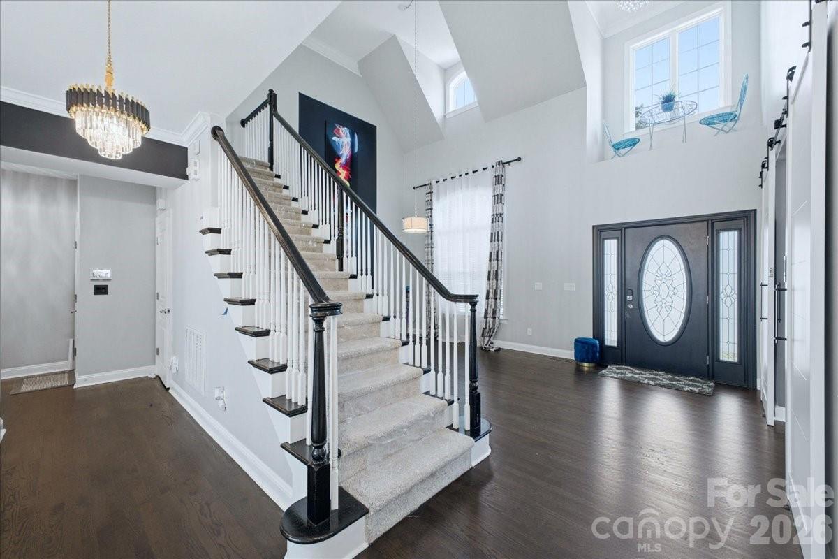 1825 Laveta Road Charlotte, NC 28269 - Photo 10 of 48 a view of entryway with a workspace