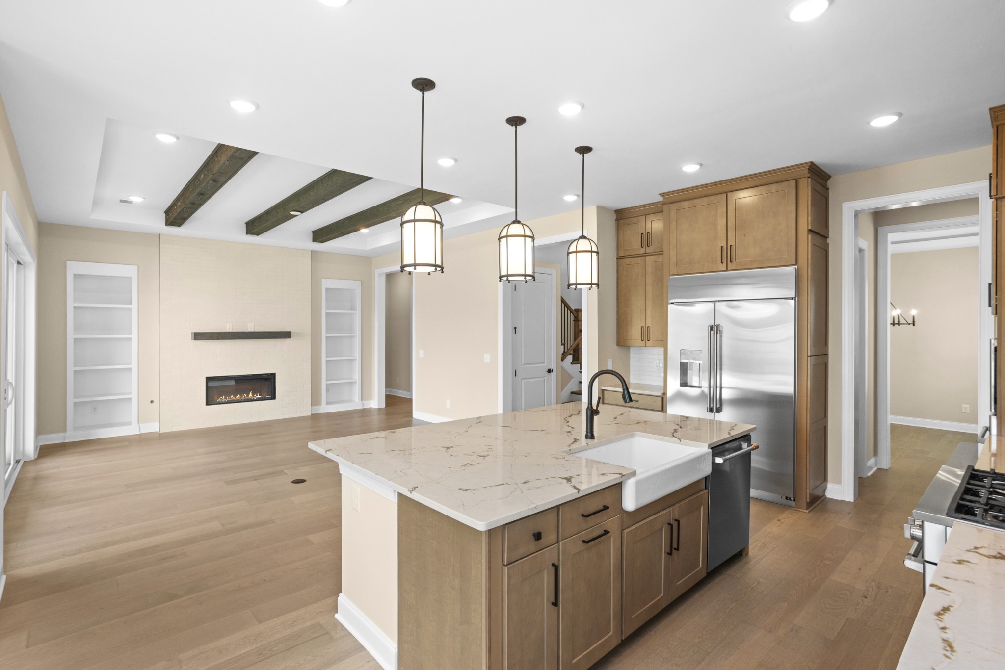 7004 Thunderhead Way Spring Hill, TN 37174 - Photo 23 of 52 a kitchen with a sink stove and refrigerator