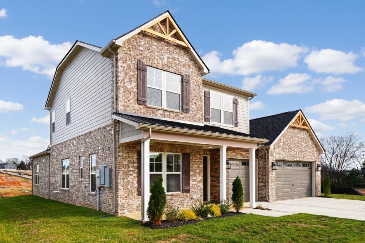 7004 Thunderhead Way Spring Hill, TN 37174 - Photo 5 of 52 front view of a house with a yard