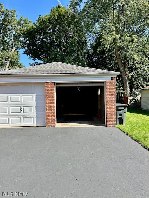 751 Thayer Street, Unit DOWN Akron, OH 44310 - Photo 19 of 25 View of garage
