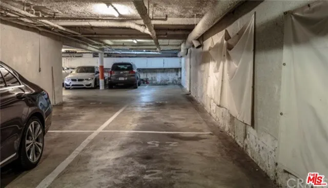 a view of a pathway of a building