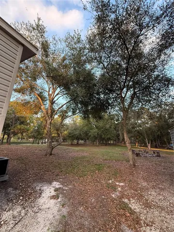 a view of outdoor space with trees