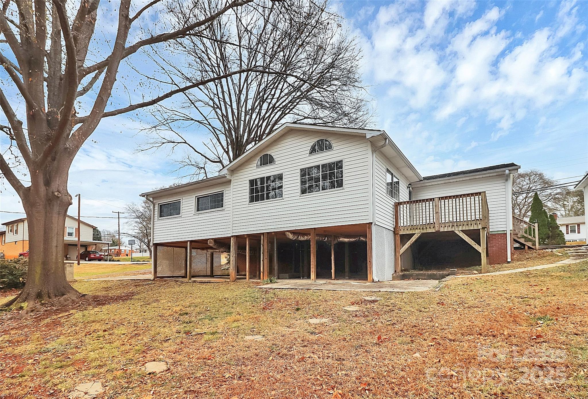 4103 Little Mountain Road Gastonia, NC 28056 - Photo 19 of 20 a front view of a house with a yard