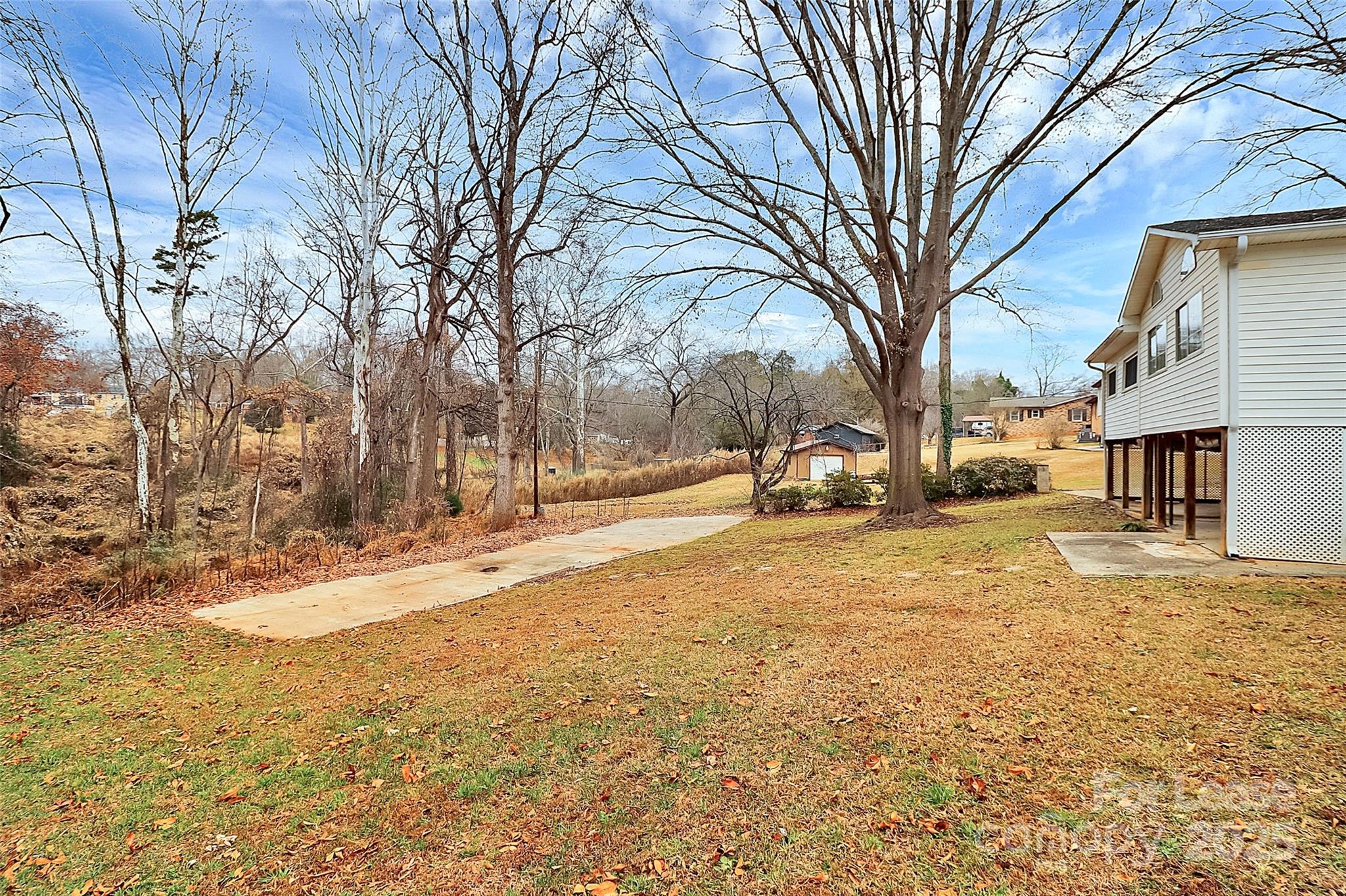 4103 Little Mountain Road Gastonia, NC 28056 - Photo 20 of 20 a view of road with trees