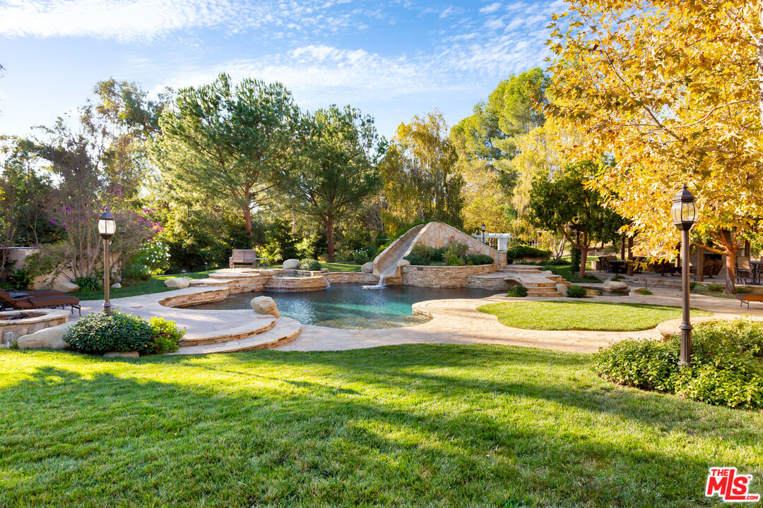 9269 Stockton Road Moorpark, CA 93021 - Photo 27 of 46 a view of a swimming pool with a patio
