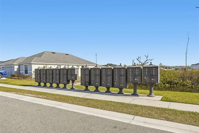 a view of a building with a swimming pool