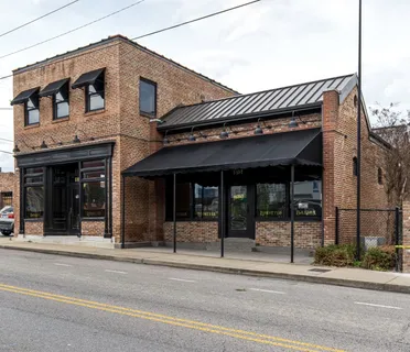 a view of a building entrance