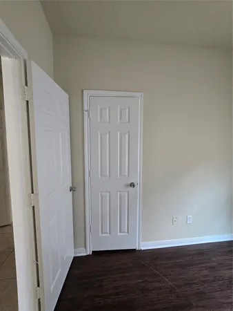 a view of wooden floor