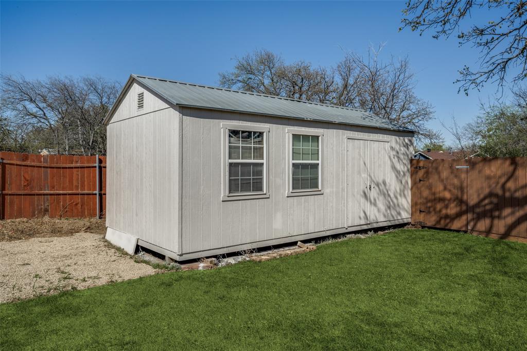 715 Stonecrest Road Argyle, TX 76226 - Photo 25 of 26 12 x 24 storage shed.