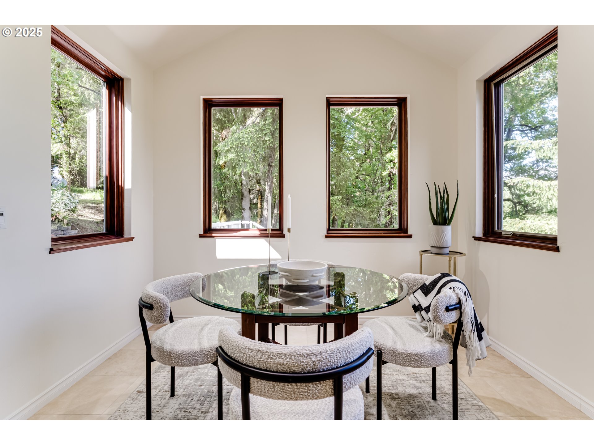 27161 Briggs Hill Road Eugene, OR 97405 - Photo 17 of 47 a view of a dining room with furniture window and outside view