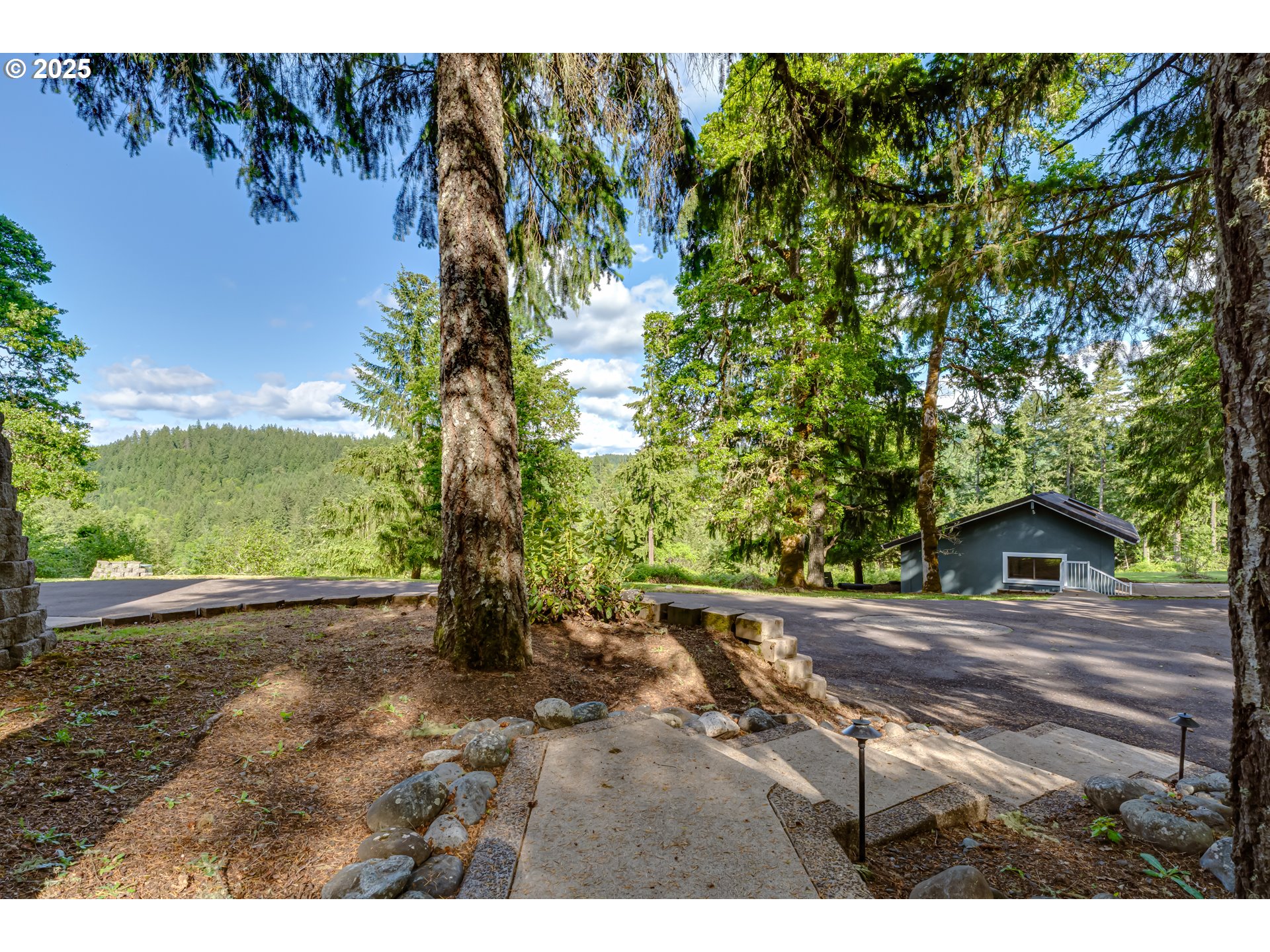 27161 Briggs Hill Road Eugene, OR 97405 - Photo 42 of 47 a view of a yard with an outdoor space